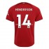 Camisola Liverpool Henderson 14 Equipamento Primeiro 2022-2023 Manga Corta